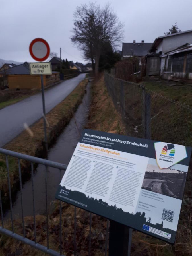 Ferienwohnung Am Flossgraben Bad Schlema Exterior foto